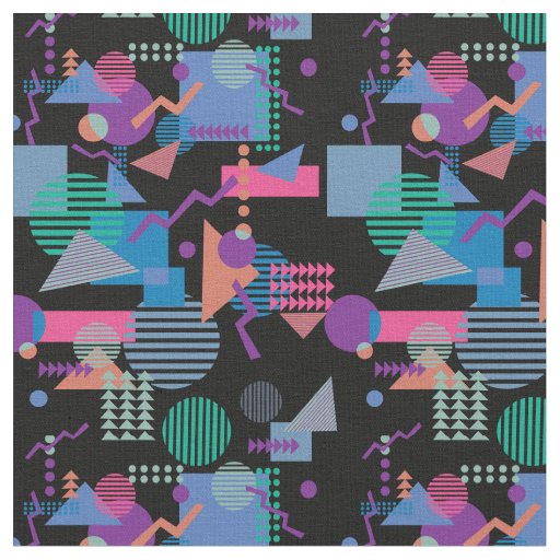 Memphis textile patterns