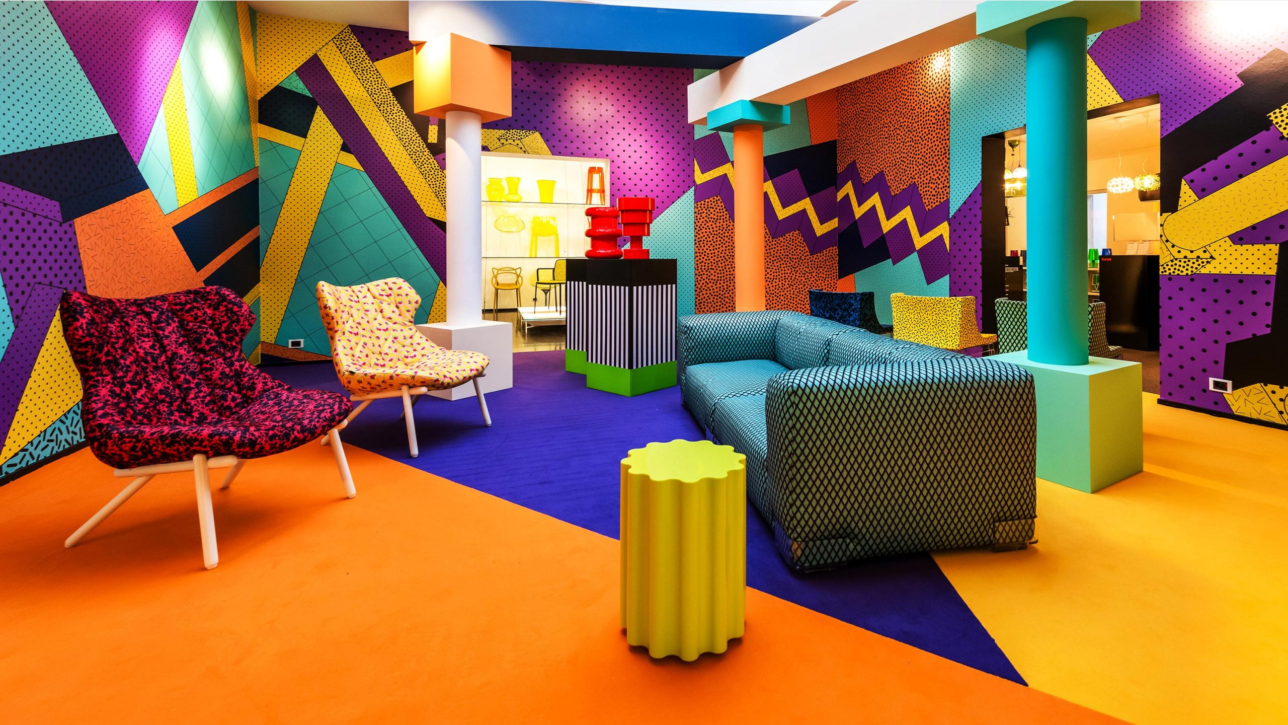 Example of Memphis' interior design